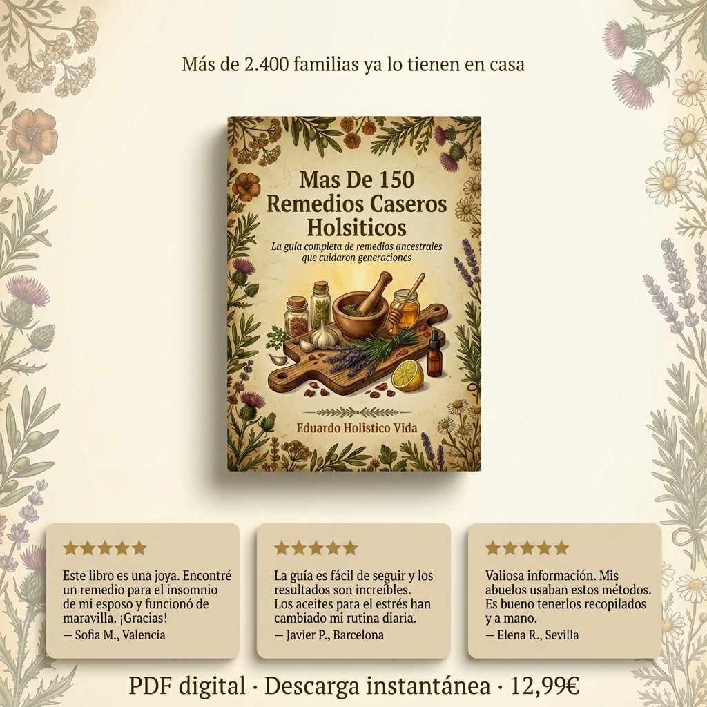 +150 Remedios Holísticos Olvidados